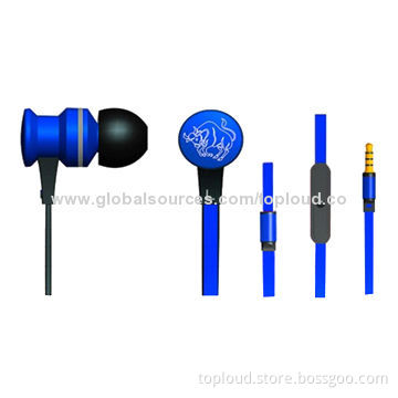 Earphone for iPhone, with 3.5mm Plug and Microphone